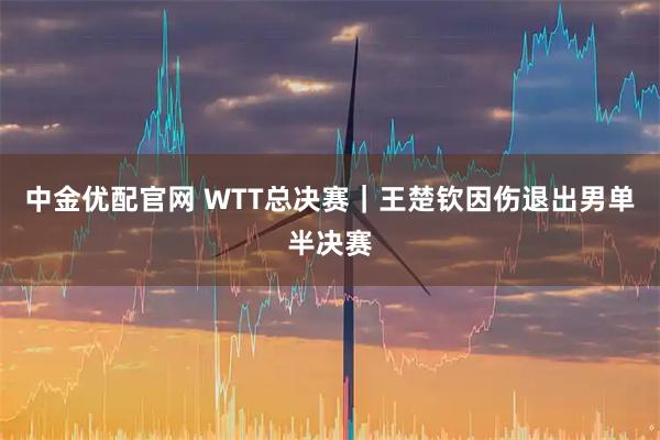 中金优配官网 WTT总决赛｜王楚钦因伤退出男单半决赛